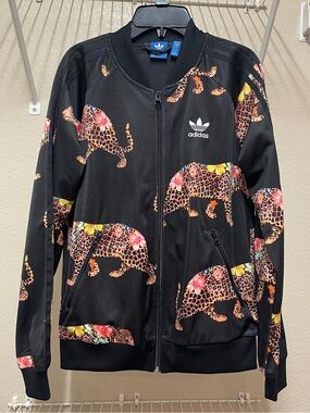 adidas Oncada Floral Leopard Track Jacket
